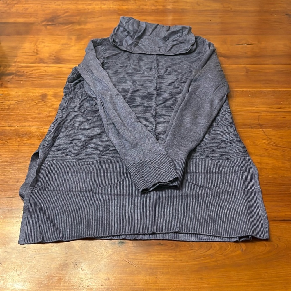 Adrienne Vittadini purple sweater